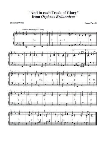 Téléchargez l'arrangement pour piano de la partition de And in each Track of Glory en PDF